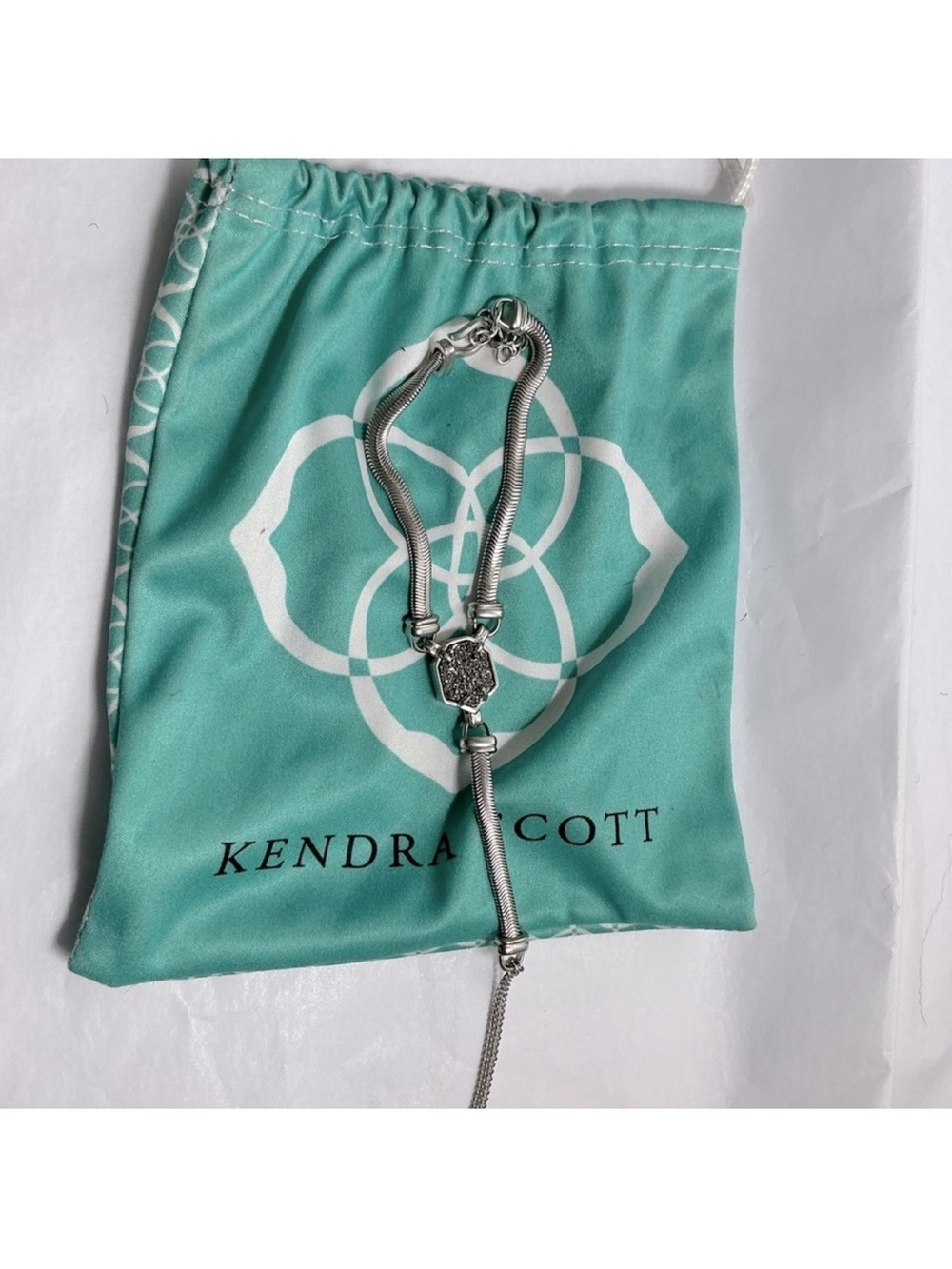 Kendra Scott Silver Handchain